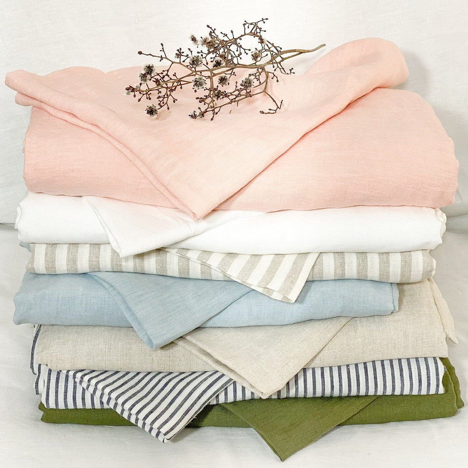 Linen Bedding Separate Sheets by Linen Oasis