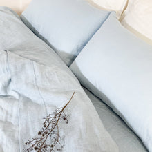 Load image into Gallery viewer, Duck Egg Blue Pillowcases Pair
