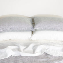 Load image into Gallery viewer, Pinstripe Linen Pillow Cases
